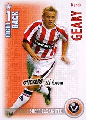 Sticker Derek Geary - Shoot Out Premier League 2006-2007 - Magicboxint