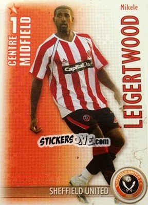 Cromo Mikele Leigertwood - Shoot Out Premier League 2006-2007 - Magicboxint