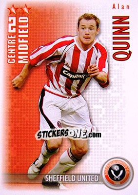 Sticker Alan Quinn - Shoot Out Premier League 2006-2007 - Magicboxint