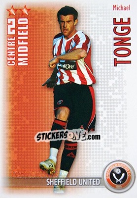 Sticker Michael Tonge - Shoot Out Premier League 2006-2007 - Magicboxint