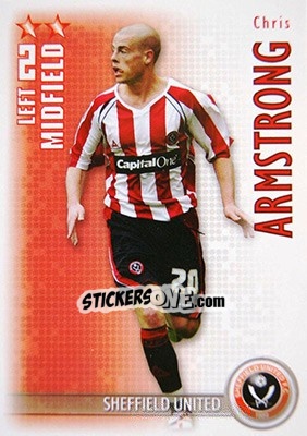 Sticker Chris Armstrong - Shoot Out Premier League 2006-2007 - Magicboxint