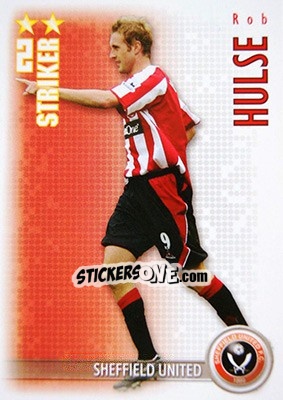 Sticker Rob Hulse - Shoot Out Premier League 2006-2007 - Magicboxint