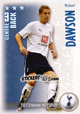 Sticker Michael Dawson - Shoot Out Premier League 2006-2007 - Magicboxint