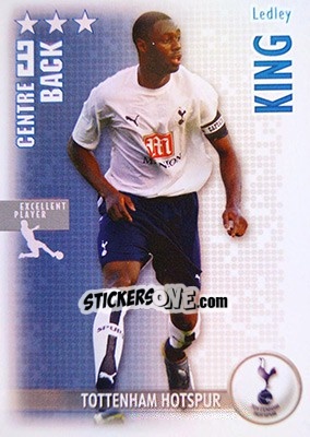 Sticker Ledley King - Shoot Out Premier League 2006-2007 - Magicboxint