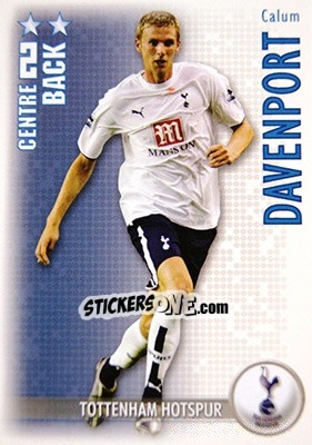 Sticker Calum Davenport - Shoot Out Premier League 2006-2007 - Magicboxint