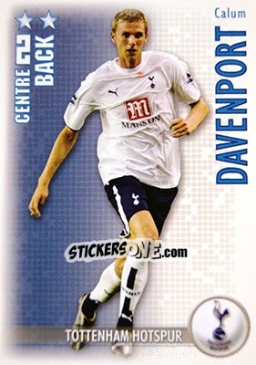 Sticker Calum Davenport - Shoot Out Premier League 2006-2007 n. 295 - Magicboxint