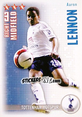 Sticker Aaron Lennon - Shoot Out Premier League 2006-2007 - Magicboxint