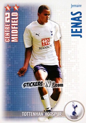 Sticker Jermaine Jenas - Shoot Out Premier League 2006-2007 - Magicboxint