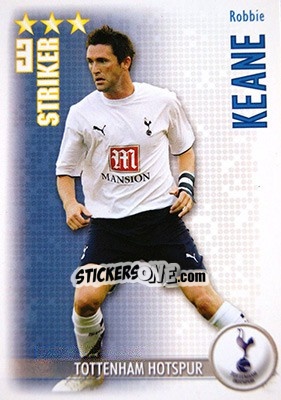 Sticker Robbie Keane - Shoot Out Premier League 2006-2007 n. 304 - Magicboxint