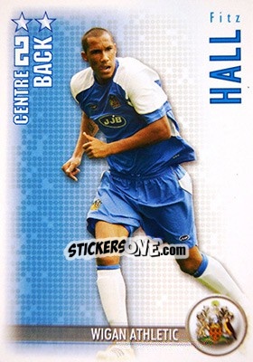 Sticker Fitz Hall - Shoot Out Premier League 2006-2007 - Magicboxint