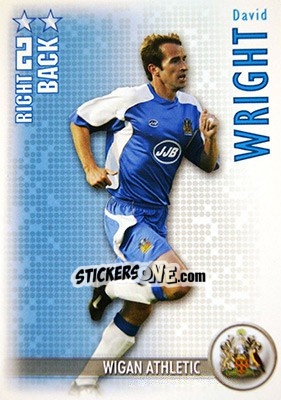 Sticker David Wright - Shoot Out Premier League 2006-2007 - Magicboxint
