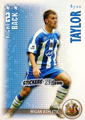Sticker Ryan Taylor - Shoot Out Premier League 2006-2007 - Magicboxint