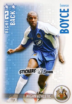 Cromo Emmerson Boyce - Shoot Out Premier League 2006-2007 - Magicboxint