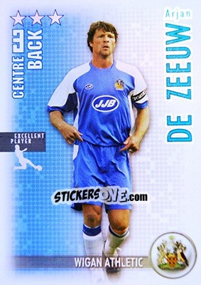 Figurina Arjan De Zeeuw - Shoot Out Premier League 2006-2007 - Magicboxint