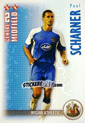 Sticker Paul Scharner - Shoot Out Premier League 2006-2007 - Magicboxint