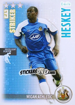 Sticker Emile Heskey - Shoot Out Premier League 2006-2007 n. 359 - Magicboxint