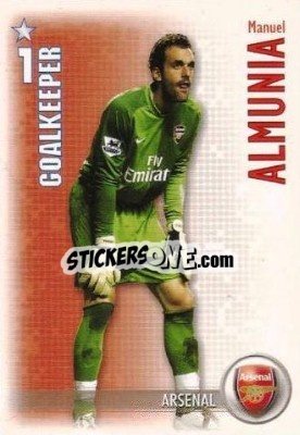 Sticker Manuel Almunia