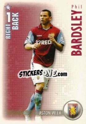 Sticker Phil Bardsley - Shoot Out Premier League 2006-2007 - Magicboxint