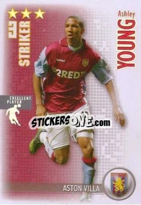 Sticker Ashley Young - Shoot Out Premier League 2006-2007 n. u7 - Magicboxint