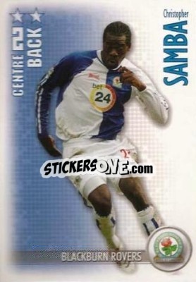 Sticker Christopher Samba - Shoot Out Premier League 2006-2007 - Magicboxint