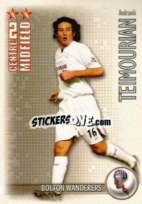Sticker Andranik Teimourian - Shoot Out Premier League 2006-2007 - Magicboxint