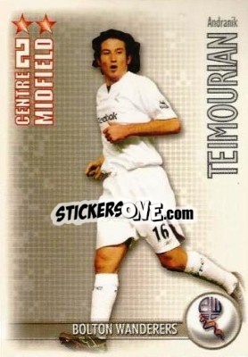Sticker Andranik Teimourian - Shoot Out Premier League 2006-2007 n. u13 - Magicboxint
