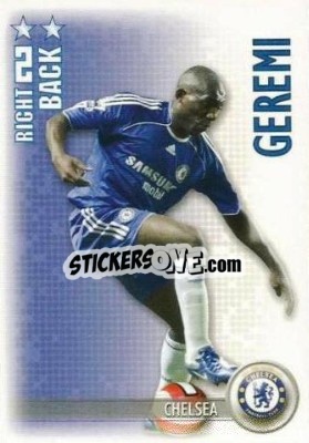 Sticker Geremi - Shoot Out Premier League 2006-2007 n. u19 - Magicboxint
