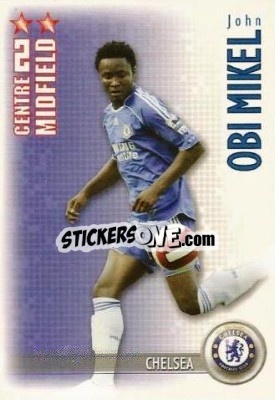 Sticker John Obi Mikel - Shoot Out Premier League 2006-2007 n. u20 - Magicboxint