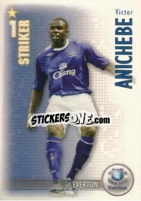 Figurina Victor Anichebe - Shoot Out Premier League 2006-2007 - Magicboxint