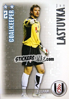 Sticker Jan Lastuvka - Shoot Out Premier League 2006-2007 - Magicboxint