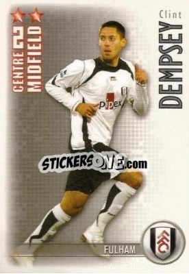 Sticker Clint Dempsey - Shoot Out Premier League 2006-2007 - Magicboxint