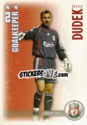 Sticker Jerzy Dudek - Shoot Out Premier League 2006-2007 n. u30 - Magicboxint