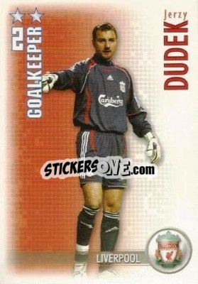 Cromo Jerzy Dudek - Shoot Out Premier League 2006-2007 - Magicboxint