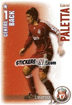 Figurina Gabriel Paletta - Shoot Out Premier League 2006-2007 - Magicboxint