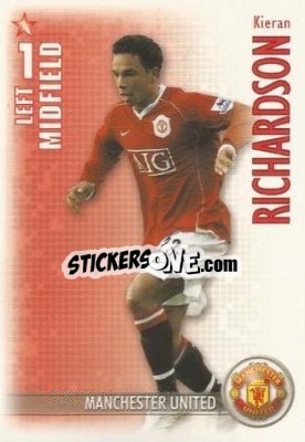 Sticker Kieran Richardson - Shoot Out Premier League 2006-2007 n. u37 - Magicboxint