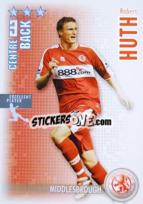 Cromo Robert Huth - Shoot Out Premier League 2006-2007 - Magicboxint