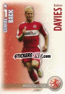 Cromo Andrew Davies - Shoot Out Premier League 2006-2007 - Magicboxint