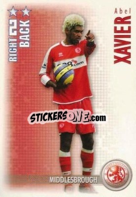 Figurina Abel Xavier - Shoot Out Premier League 2006-2007 - Magicboxint