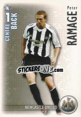 Cromo Peter Ramage - Shoot Out Premier League 2006-2007 - Magicboxint