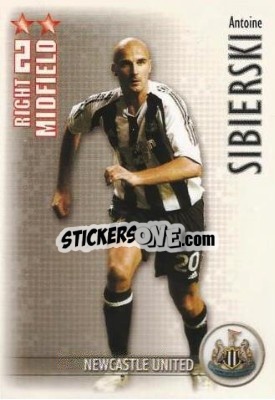 Sticker Antoine Sibierski - Shoot Out Premier League 2006-2007 - Magicboxint
