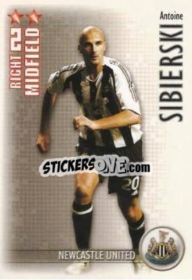 Figurina Antoine Sibierski - Shoot Out Premier League 2006-2007 - Magicboxint