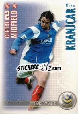 Sticker Niko Kranjcar - Shoot Out Premier League 2006-2007 n. u46 - Magicboxint