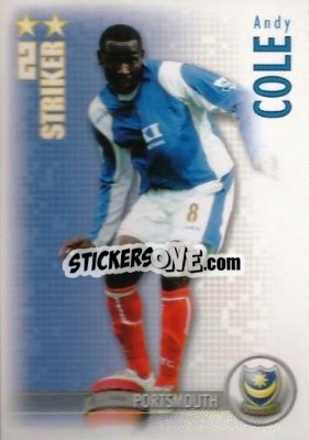 Sticker Andy Cole - Shoot Out Premier League 2006-2007 - Magicboxint