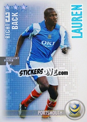 Sticker Lauren - Shoot Out Premier League 2006-2007 - Magicboxint