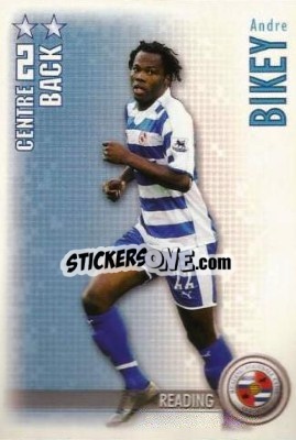 Sticker Andre Bikey - Shoot Out Premier League 2006-2007 - Magicboxint