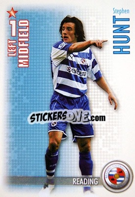 Sticker Stephen Hunt - Shoot Out Premier League 2006-2007 - Magicboxint