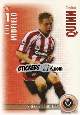 Sticker Stephen Quinn - Shoot Out Premier League 2006-2007 - Magicboxint
