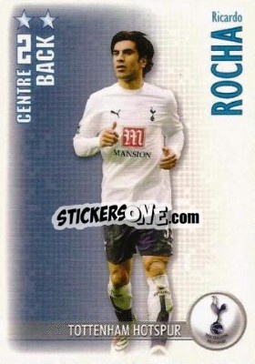 Sticker Ricardo Rocha - Shoot Out Premier League 2006-2007 n. u60 - Magicboxint