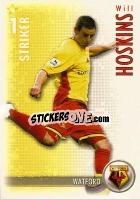 Sticker Will Hoskins - Shoot Out Premier League 2006-2007 - Magicboxint