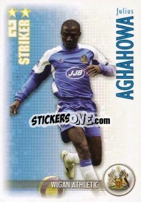 Sticker Julius Aghahowa - Shoot Out Premier League 2006-2007 - Magicboxint